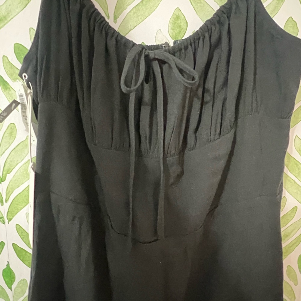 Aritzia Sunday Best Delilah Black Mini Dress